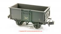 377-228 Graham Farish BR 16T Steel Mineral Wagon Top Flap Doors NCB Grey - Weathered - Era 7